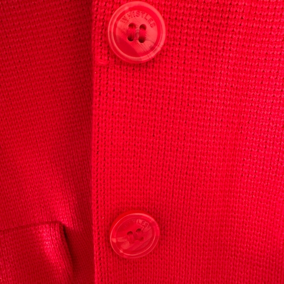 Whistles red knit blazer - Picture 4 of 5